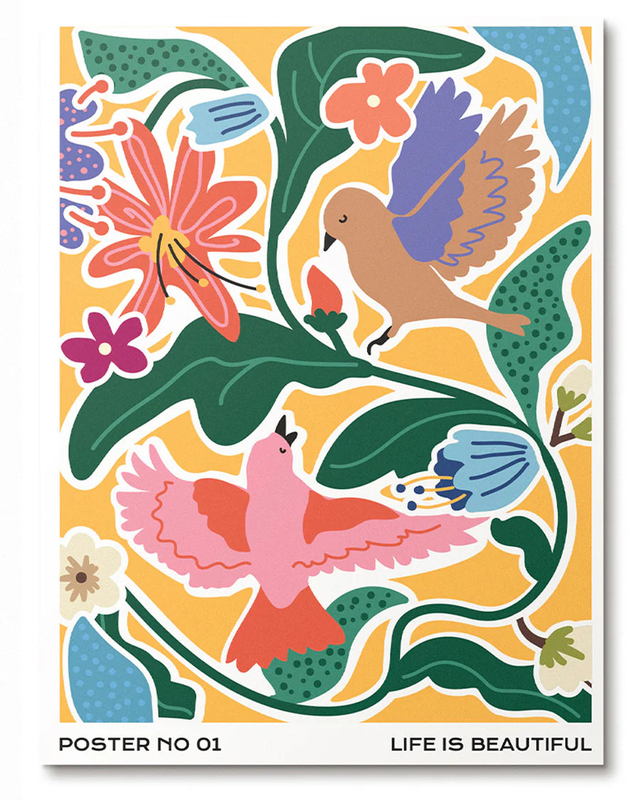 JOURNEY OF SOMETHING PAINT BY NUMBERS - LIFE IS BEAUTIFUL