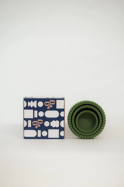 PRINTING POTTERS - SCALLOPED TRINKET BOWL SET