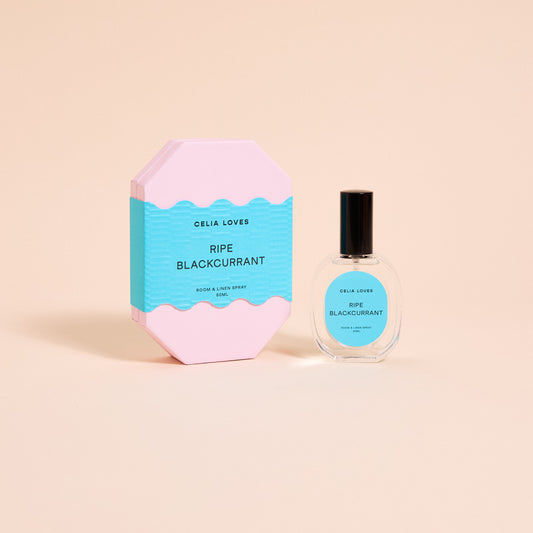 CELIA LOVES ROOM AND LINEN SPRAY - RIPE BLACKCURRANT