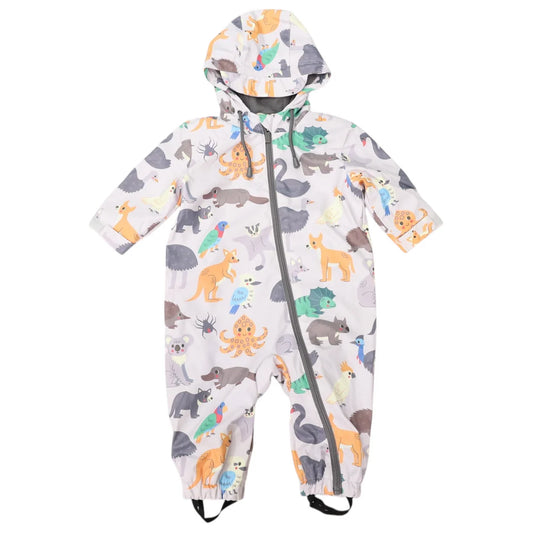 KORANGO RAIN SUIT - AUSTRALIAN ANIMAL GREY