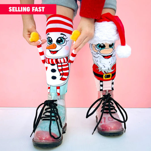 MADMIA SOCKS - SANTA & SNOWMAN 6-99