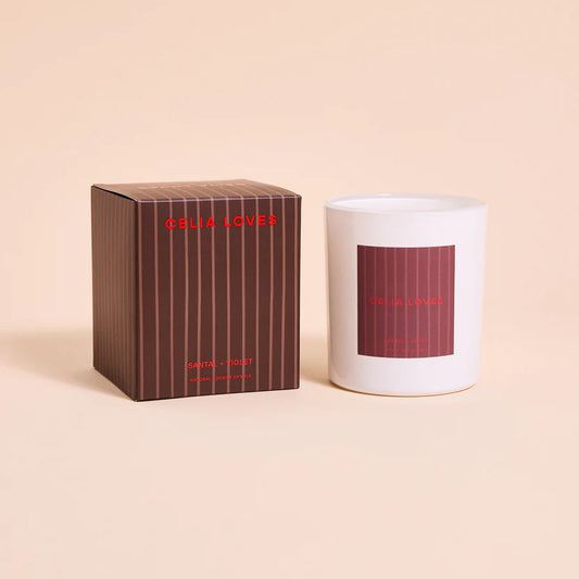 CELIA LOVES CANDLE - SANTAL + VIOLET