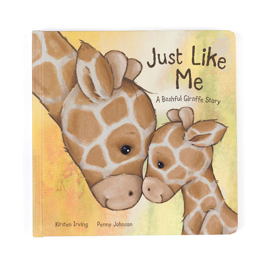 JELLYCAT BOOK - JUST LIKE ME - A BASHFUL GIRAFFE STORY