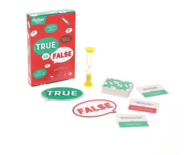 RIDLEY'S GAMES - TRUE OR FALSE