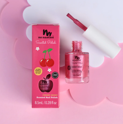 NO NASTIES - SCENTED NAIL POLISH - CHERRY BERRY