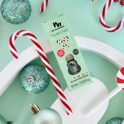 NO NASTIES - SCENTED NAIL POLISH - CANDY CANE