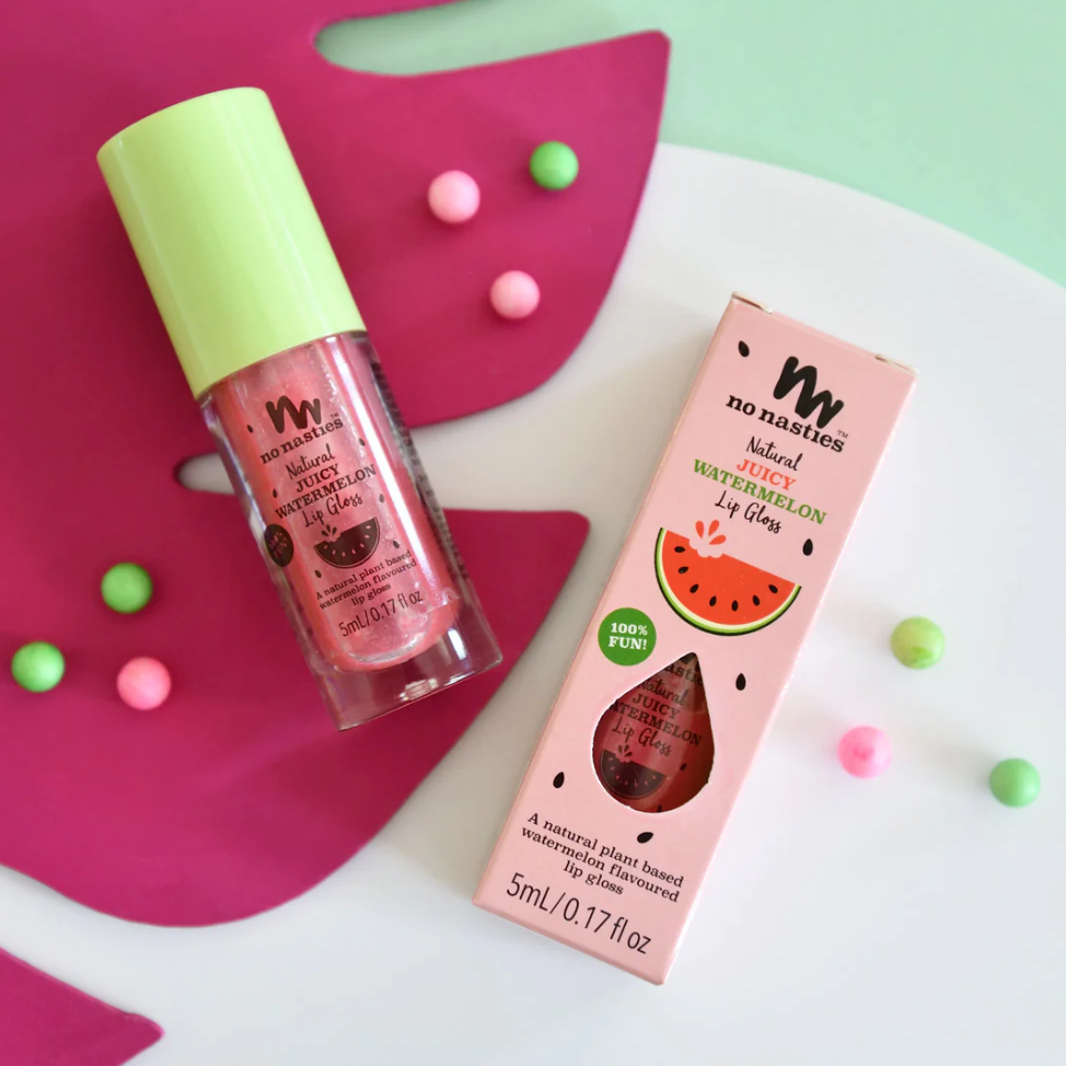 NO NASTIES - NATURAL LIP GLOSS - WATERMELON