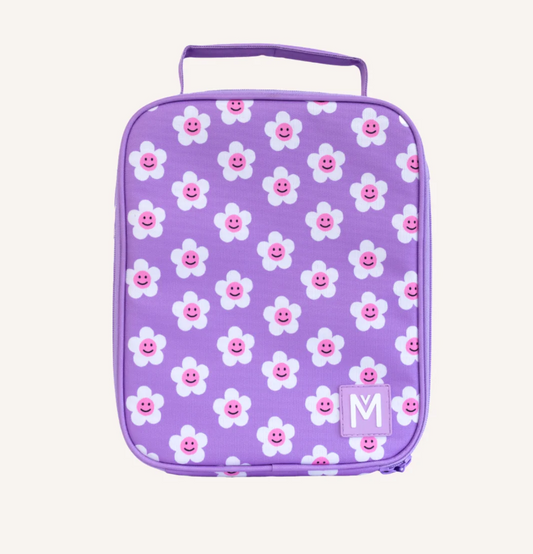 MONTIICO INSULATED LARGE LUNCH BAG - RETRO DAISY