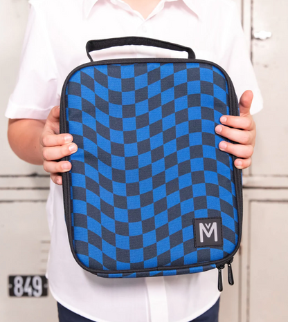 MONTIICO INSULATED LARGE LUNCH BAG - RETRO CHECK