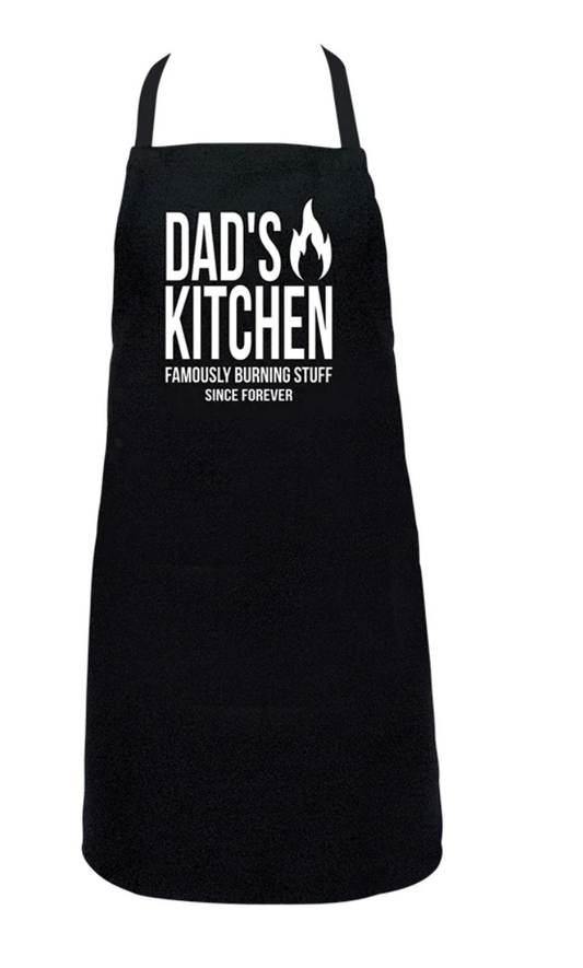 ANNABEL TRENDS SCREEN PRINT APRON - DAD'S KITCHEN