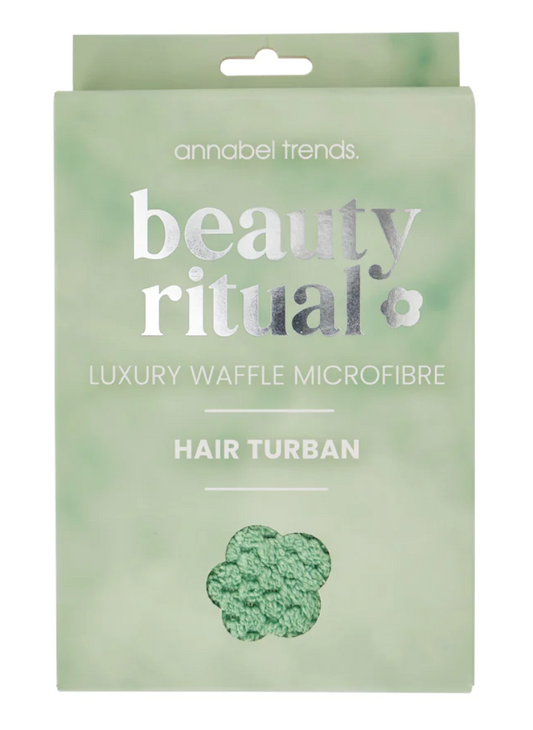 ANNABEL TRENDS HAIR TURBAN - GREEN