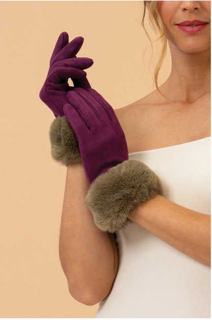 POWDERUK GLOVES - DAMSON & OLIVE