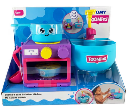 BATH TOY - TOMY TOOMIES BUBBLE & BAKE BATHTIME KITCHEN