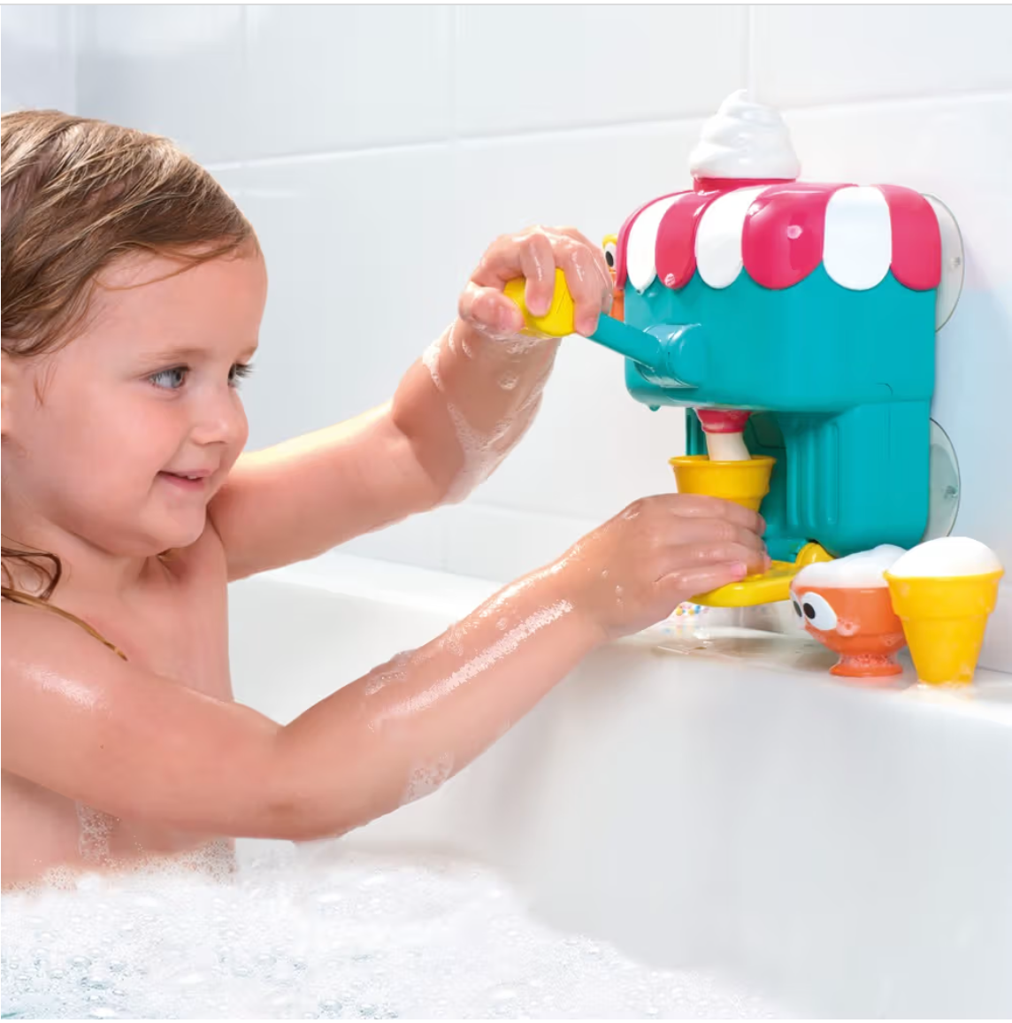 BATH TOY - TOMY TOOMIES FOAM CONE FACTORY