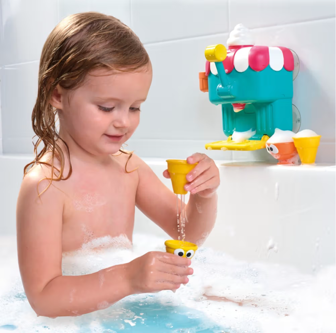 BATH TOY - TOMY TOOMIES FOAM CONE FACTORY