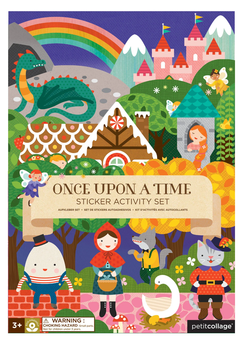 PETIT COLLAGE STICKER ACTIVITY SET - ONCE UPON A TIME