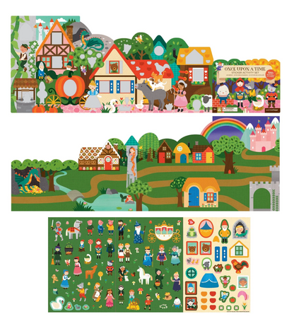 PETIT COLLAGE STICKER ACTIVITY SET - ONCE UPON A TIME