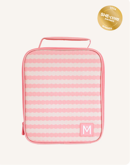 MONTIICO INSULATED LARGE LUNCH BAG - RIPPLE CAMELIA