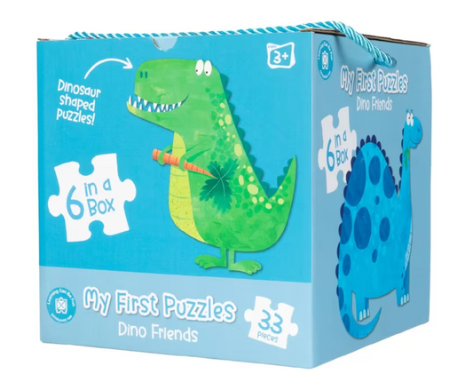 LEARNING CAN BE FUN - MY FIRST PUZZLES - DINO FRIENDS