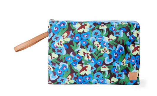 THE SOMEWHERE CO - LUXE WET BAG - PANSY PATCH
