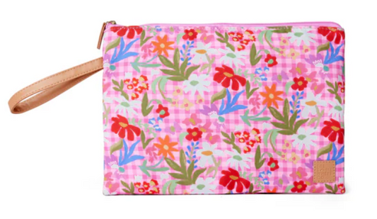 THE SOMEWHERE CO - LUXE WET BAG - FLOWERBURST
