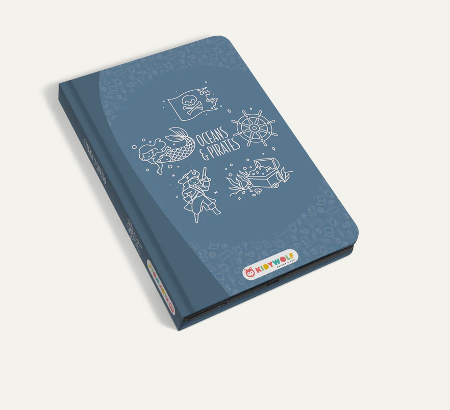 KIDYWOLF LCD TRACING BOOK - PIRATES