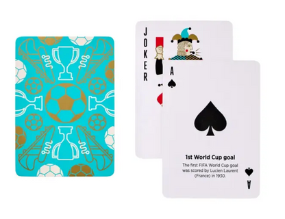 GENTLEMEN'S HARDWARE - SOCCER THEMED PLAYING CARDS