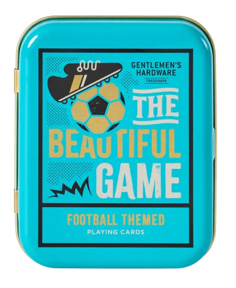 GENTLEMEN'S HARDWARE - SOCCER THEMED PLAYING CARDS