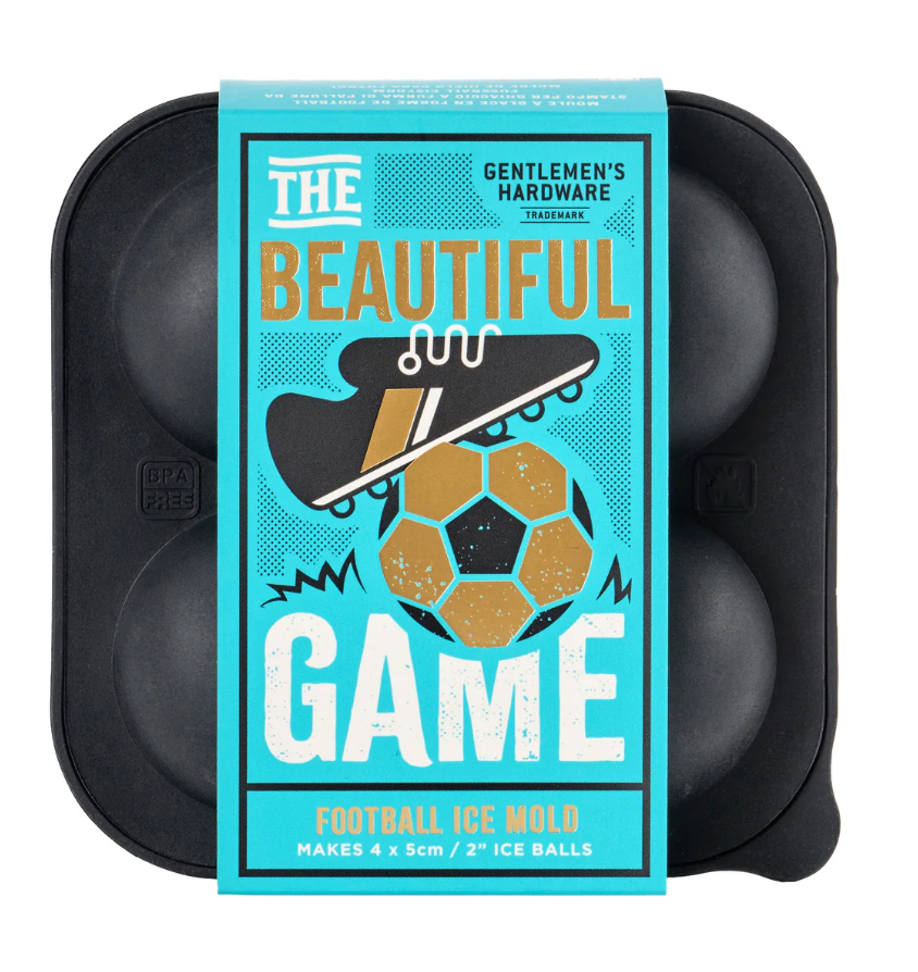 GENTLEMEN'S HARDWARE - SOCCER ICE MOULD