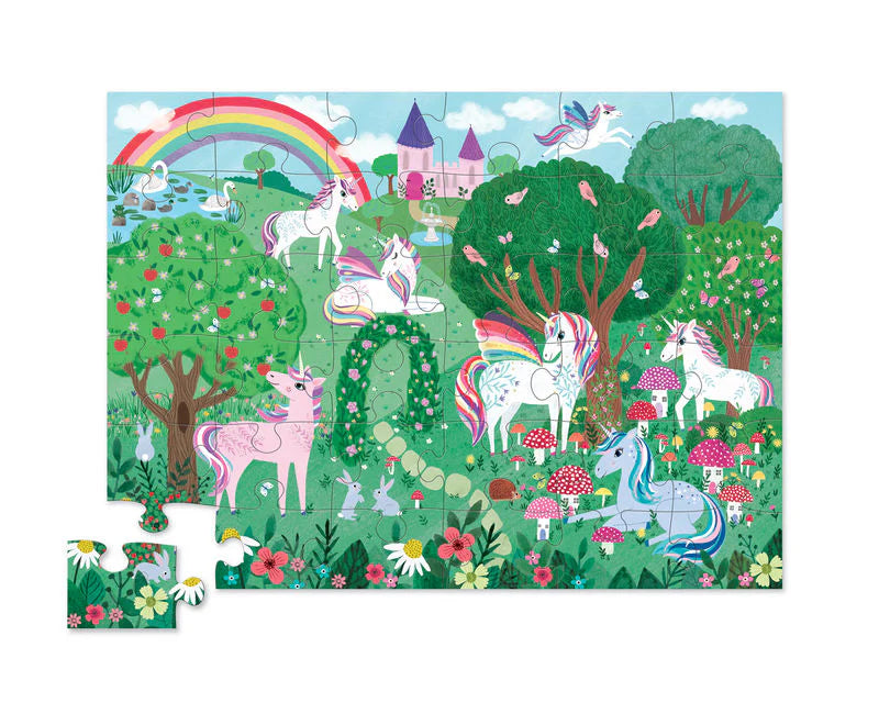 CROCODILE CREEK - CLASSIC FLOOR PUZZLE - 36 PIECE - UNICORN DREAMS