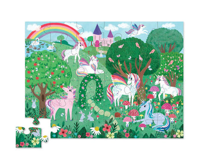 CROCODILE CREEK - CLASSIC FLOOR PUZZLE - 36 PIECE - UNICORN DREAMS