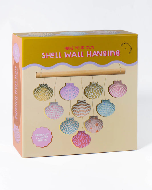 JOURNEY OF SOMETHING  - MAKE YOUR OWN SHELL WALL HANGING