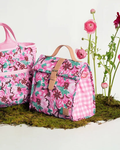 THE SOMEWHERE CO - LUNCH SATCHEL - SWEET PEA