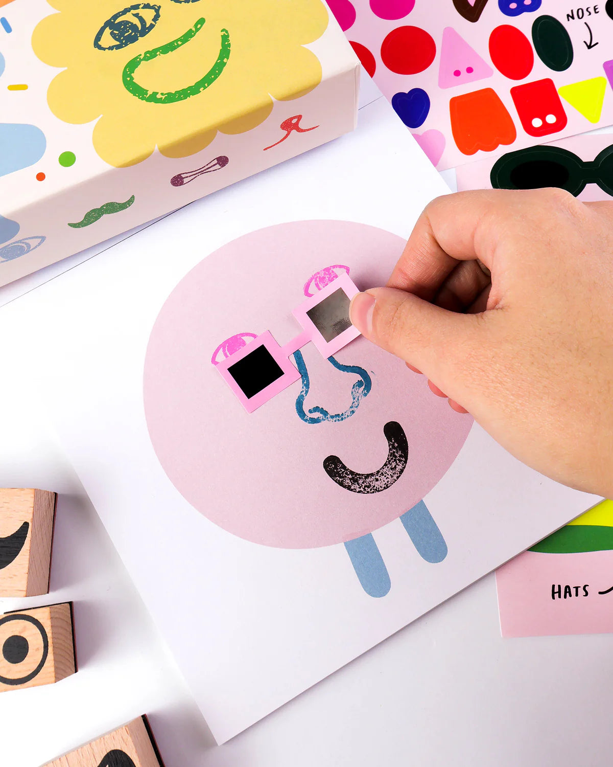 JOURNEY OF SOMETHING  - STAMP KIT COOL FACES