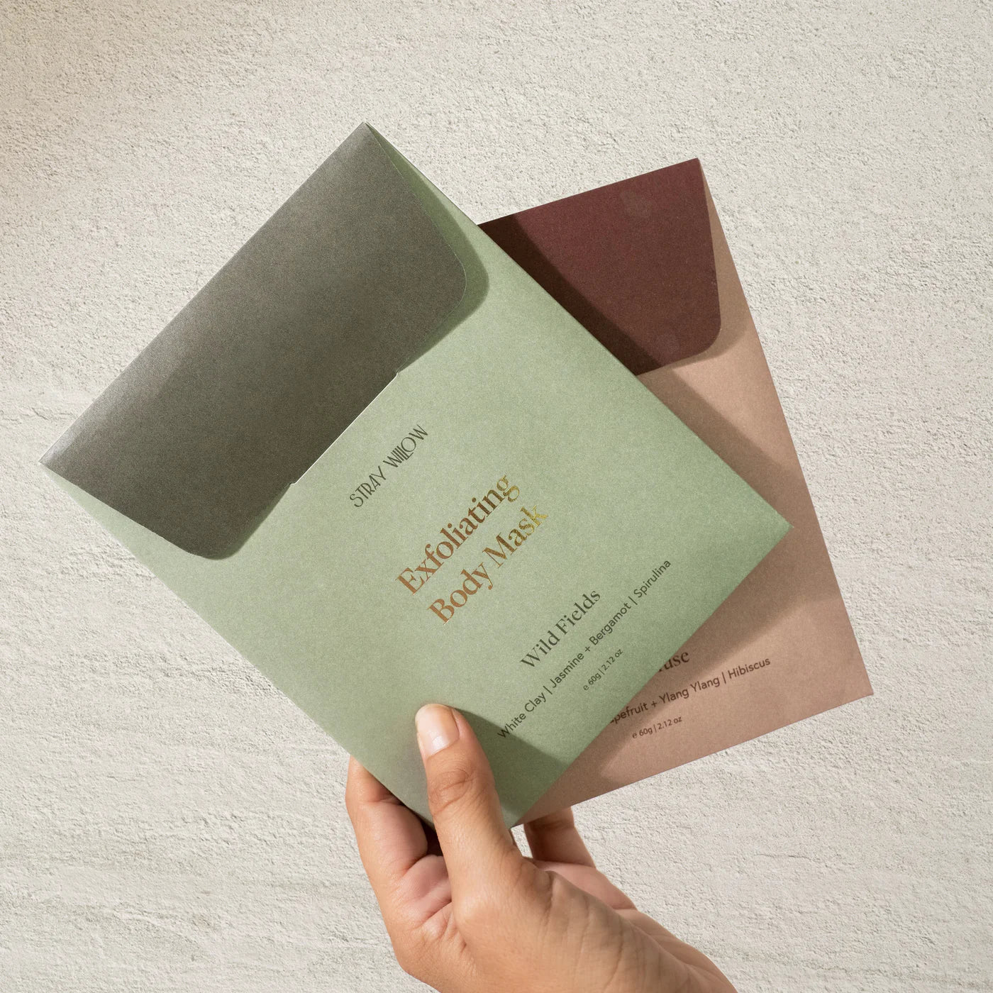 STRAY WILLOW - EXFOLIATING BODY MASK - WILD FIELDS