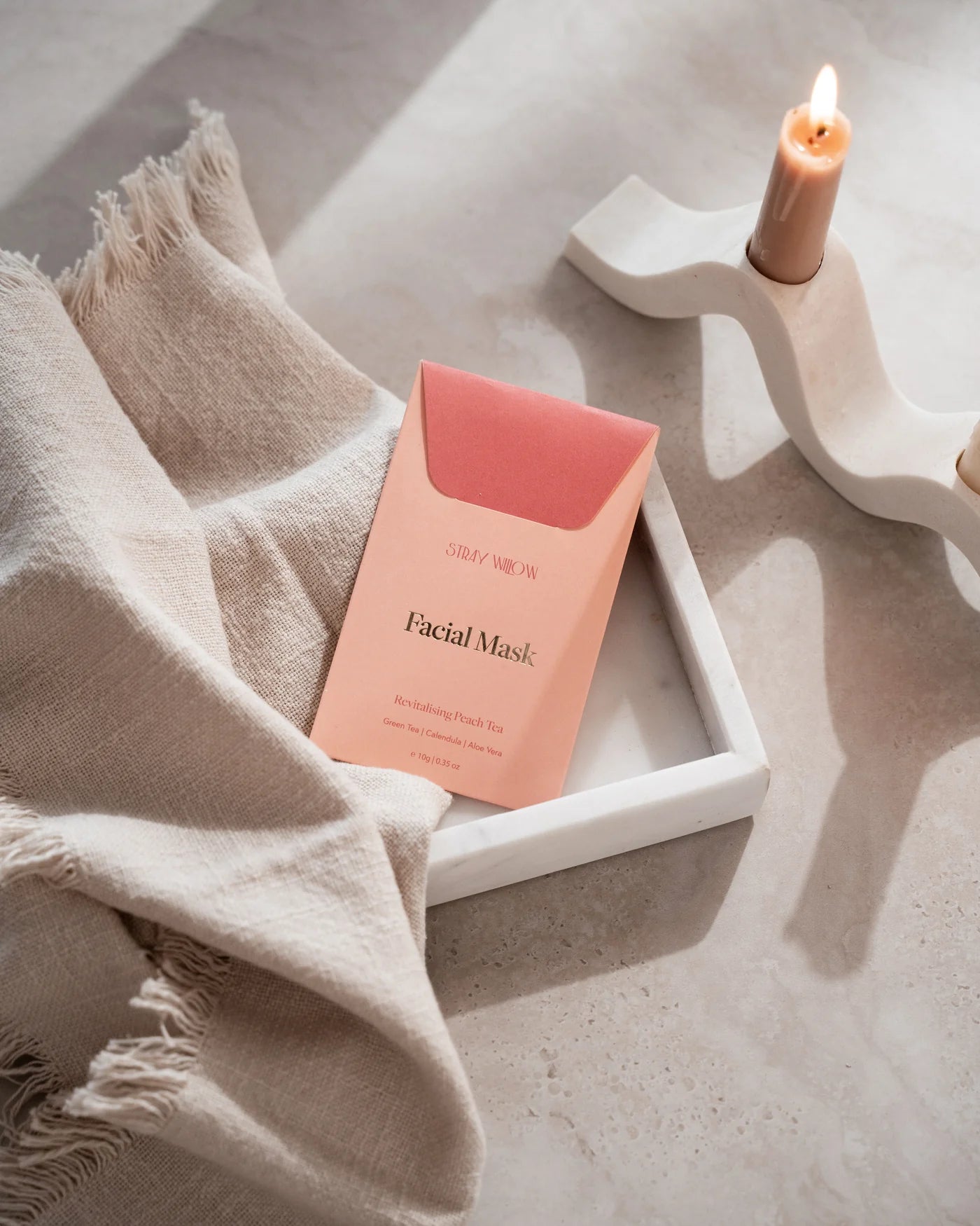 STRAY WILLOW - FACIAL MASK - REVITALISING PEACH TEA