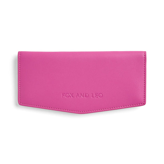FOX AND LEO SWALLET - HOT PINK