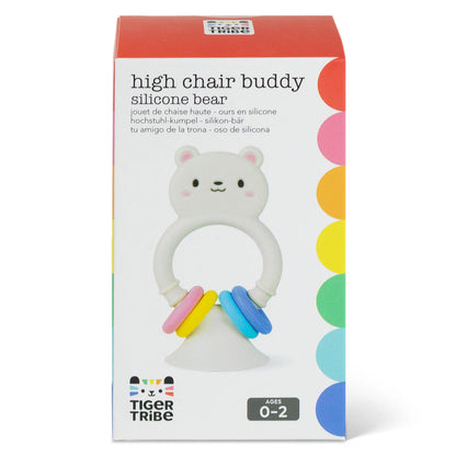 TIGERTRIBE TOY - HIGH CHAIR BUDDY - SILICONE BEAR