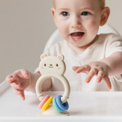 TIGERTRIBE TOY - HIGH CHAIR BUDDY - SILICONE BEAR