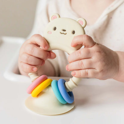 TIGERTRIBE TOY - HIGH CHAIR BUDDY - SILICONE BEAR