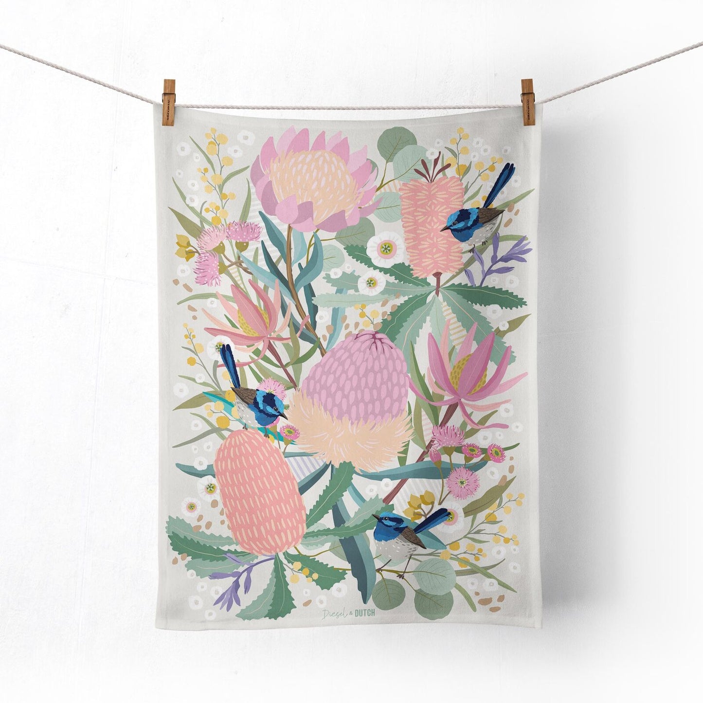 KITCHEN - MICROFIBRE TEA TOWEL - SANCTUARY