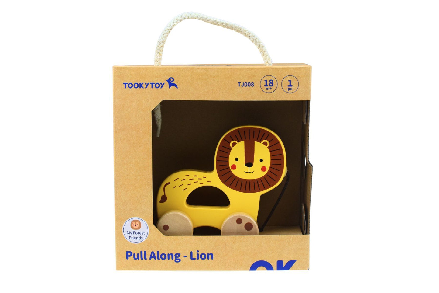 TOOKY TOY PULL ALONG - LION