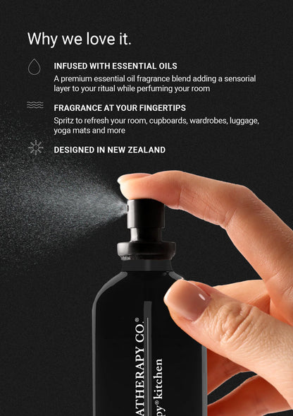 THE AROMATHERAPY CO - THERAPY KITCHEN - ROOM SPRAY - LEMONGRASS, LIME & BERGAMOT