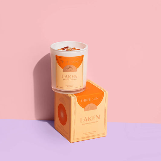 THREE SUNS LAKEN' - THE CANDLE OF POSITIVITY