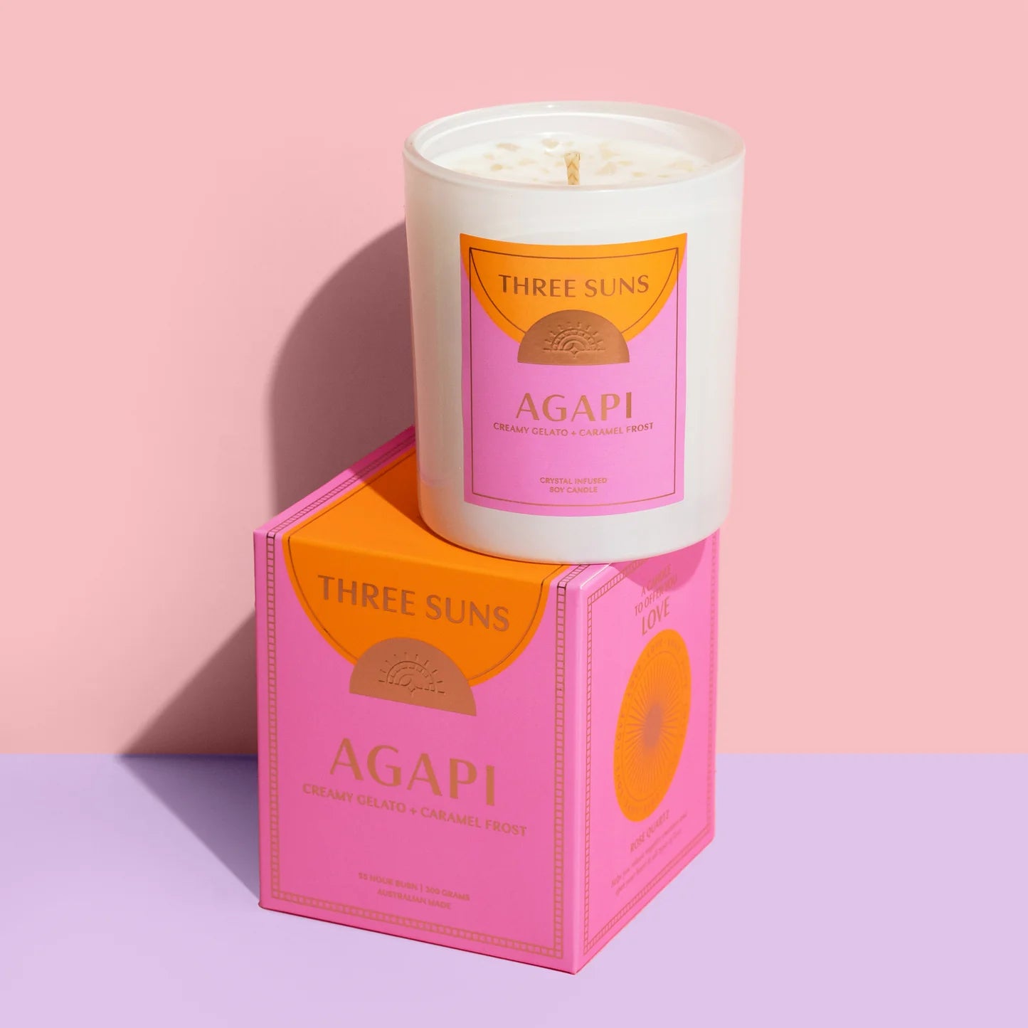 THREE SUNS AGAPI' - THE CANDLE OF LOVE