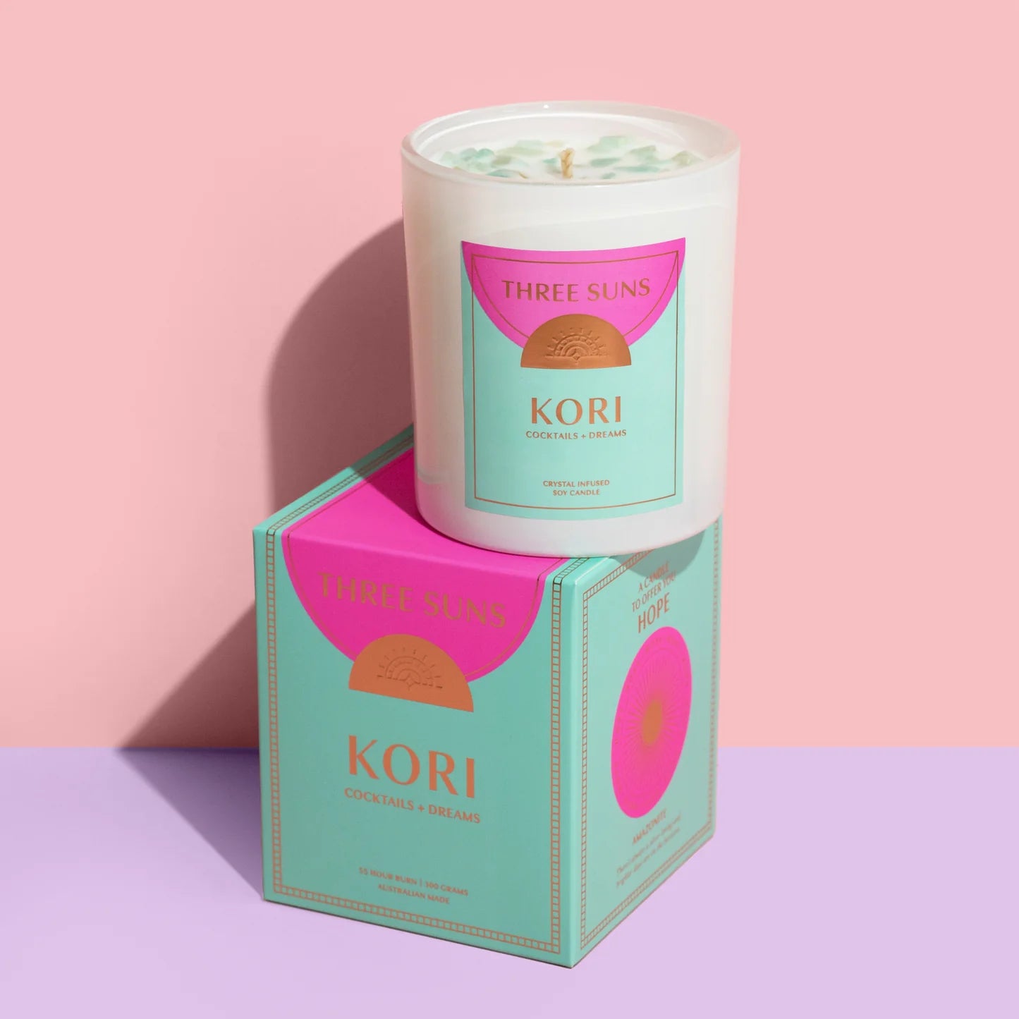 THREE SUNS KORI' - THE CANDLE OF HOPE