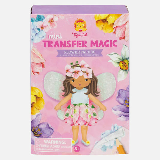 TIGERTRIBE - CRAFT - MINI TRANSFER MAGIC - FLOWER FAIRIES