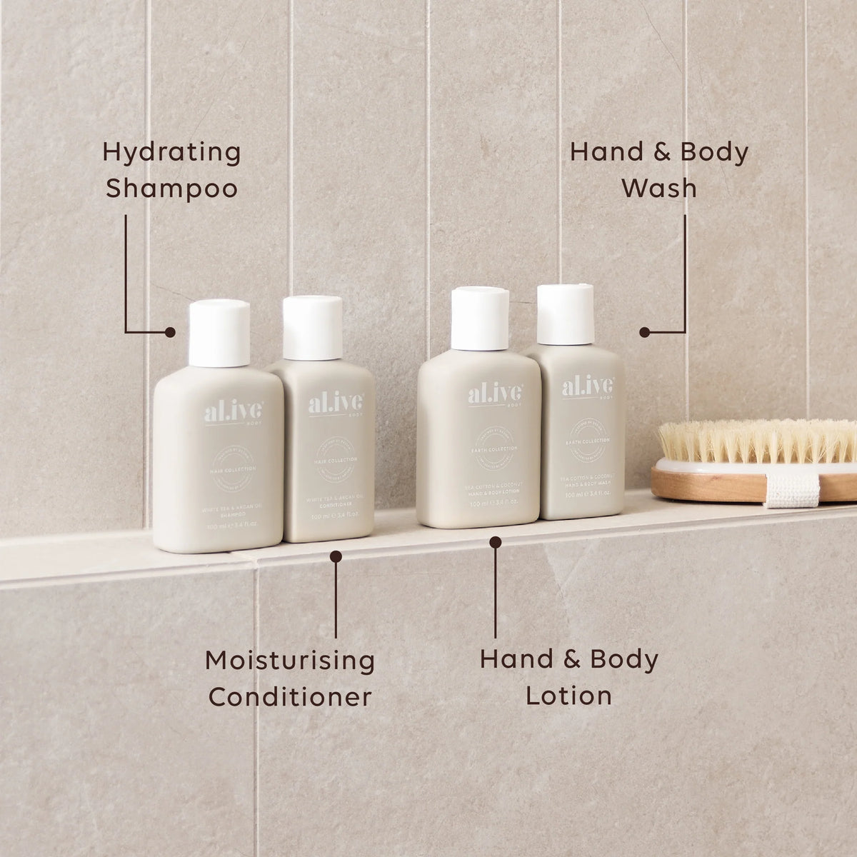 AL.IVE HAIR & BODY TRAVEL PACK