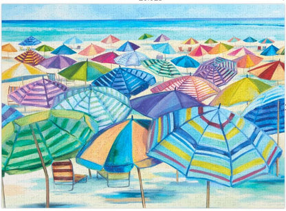 WERKSHOPPE 1000 PIECE PUZZLE - UMBRELLA BEACH