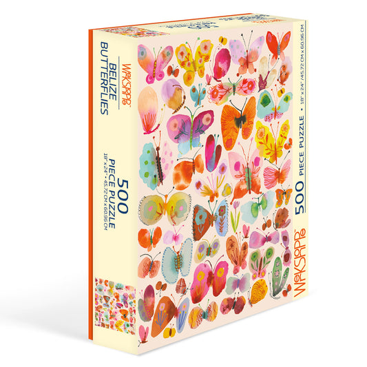 WERKSHOPPE 500 PIECE PUZZLE - BUTTERFLIES